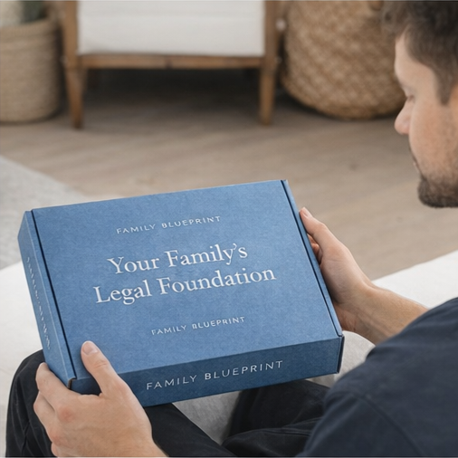 Family Blueprint package shipped to your door